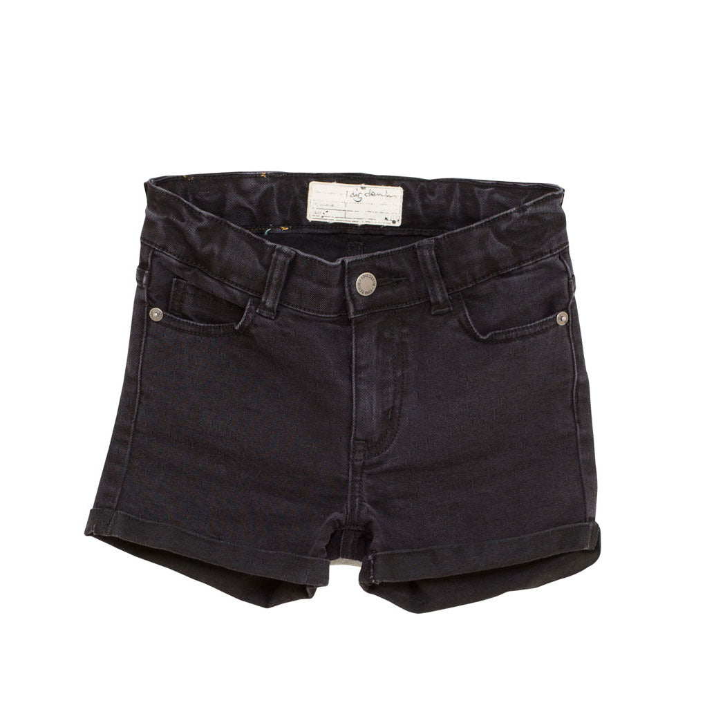 LUUKME Premium Denim Shorts /BF Loving Shorts for Cute Girls and women ( BLACK Colour and Pattern